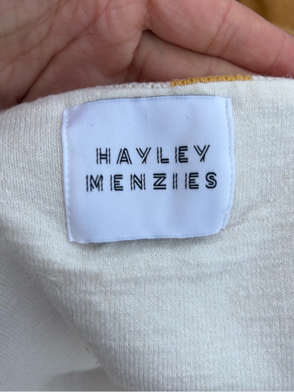 Hayley Menzies Sunray jacquard-knit linen-blend midi sundress size S small - Picture 11 of 16